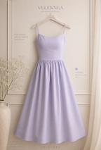 Vestido Midi Escote Halter